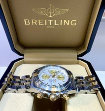 Breitling Chronomat Evolution SS/18K YG 44 MM Men’s Watch B13356 15