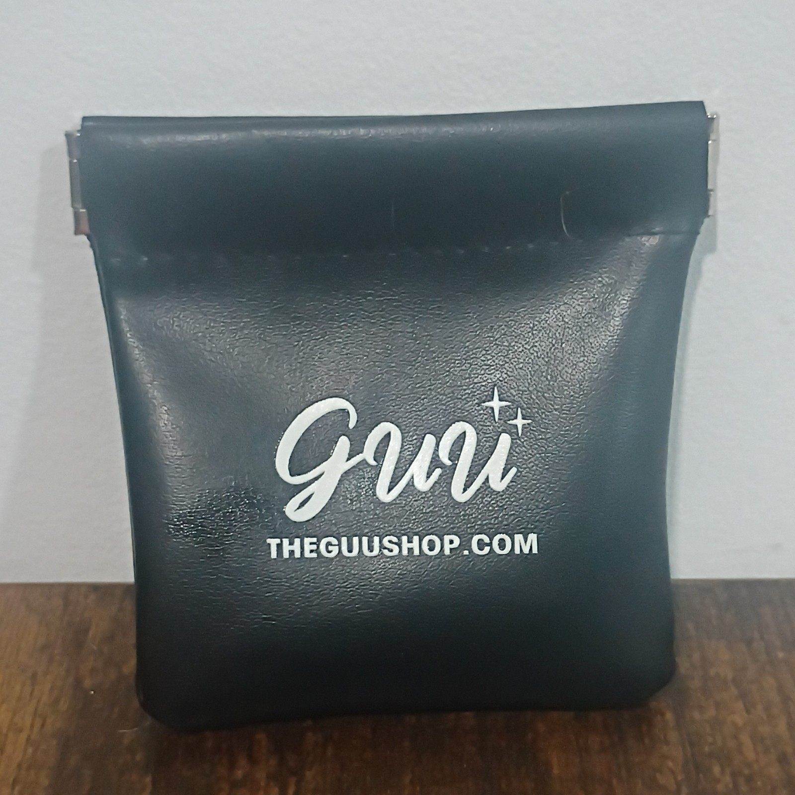 Guui Black Solid Pattern Coin Wallet Pouch for Wo… - image 1