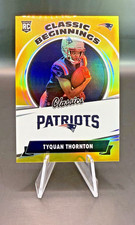 Tyquan Thornton SP RC Gold /99 2022 Panini Classics Classic Beginnings Insert