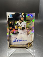 2022 Bowman Chrome Autograph Jack Herman #CPA-JH Atomic Refractor /100 Pirates