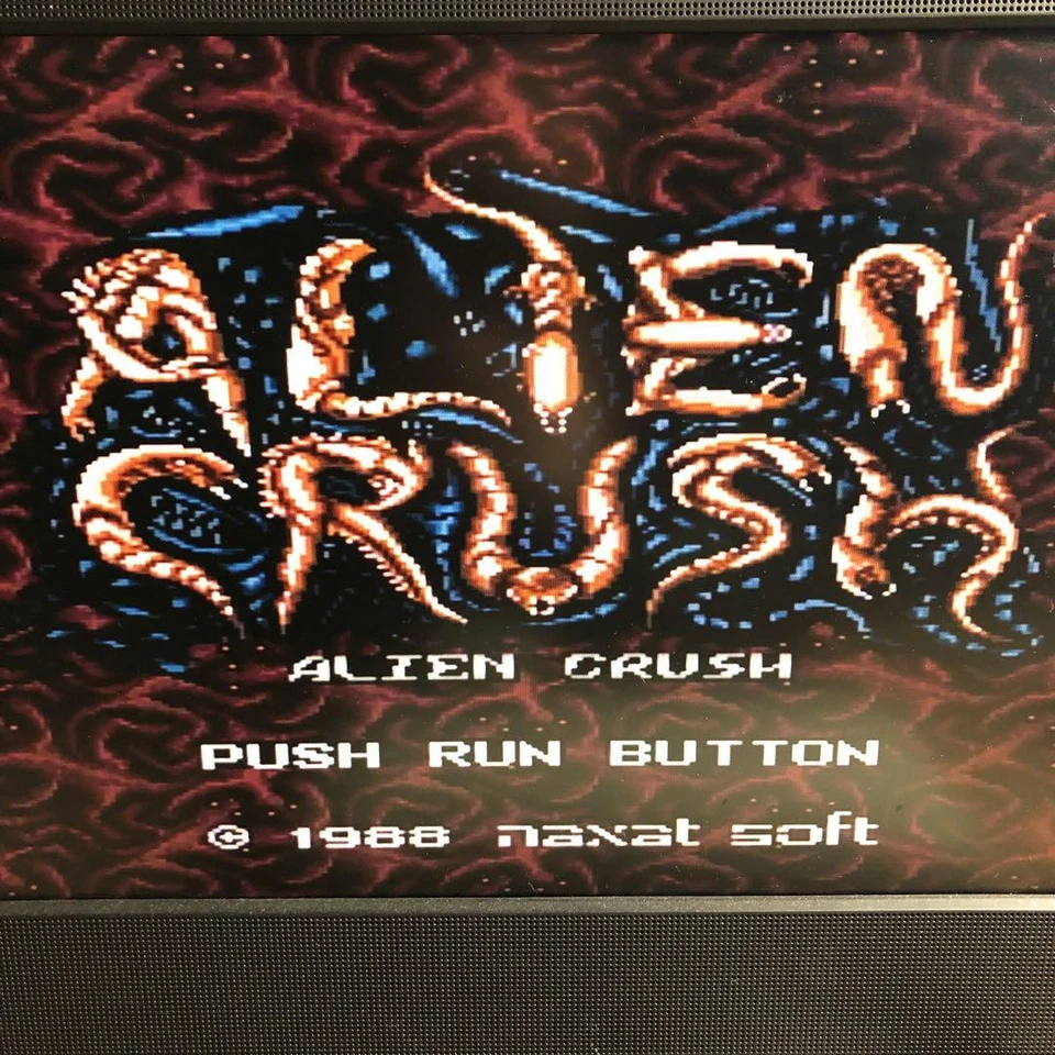 PC Engine Hu ALIEN CRASH Card pe Only - Image 3 of 3