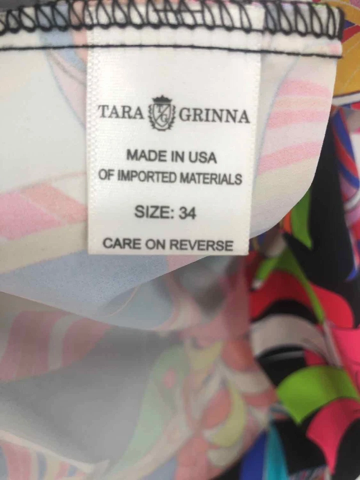 Top de bikini Tankini Tara Grinna negro talla 34 usado Foto 3 de 3