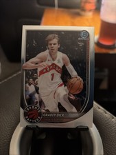 GRADEY DICK 2025-26 BOWMAN CHROME #BCV-70 TORONTO RAPTORS