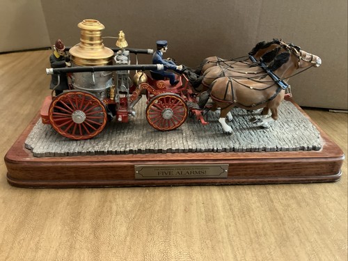 Franklin Mint National Fire Museum Presents FIVE ALARMS Truck Engine