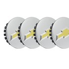 2012-2021 For Malibu Wheel Rim Center Hub Caps Silver Caps Set Of 4 58MM 2.32''