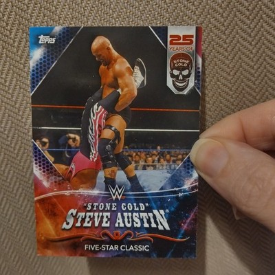 2021 Topps WWE 25 Years of Stone Cold Steve Austin #182 Five-Star Classic