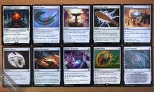 Set 10 Popular Commander Mana Rock Artifacts *NM* MTG Deck Building Magic Group