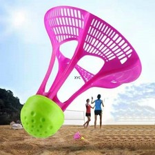 3er Set High-Stability Federbälle Nylon-Körbe für Badminton & Outdoor-Sport