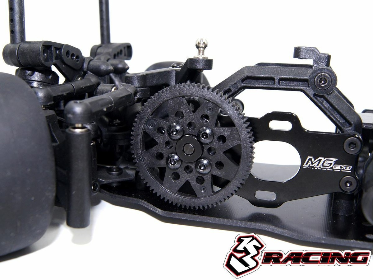 3RACING KIT-MINI MG Sakura Mini MG M Chassis Front Wheel 1