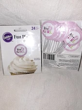Wilton Baby Shower "It's a Girl" Cupcake Decorations *2 Pkgs* New