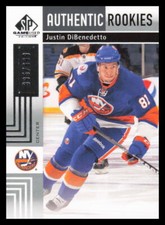 2011  SP Game Used  #137 Justin DiBenedetto RC New York Islanders /699