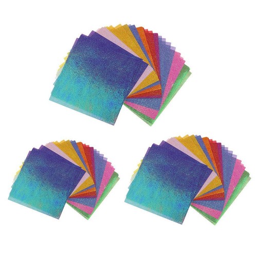 50x Creative Colored Origami Paper Crafts DIY Mix Color Home Decoration
