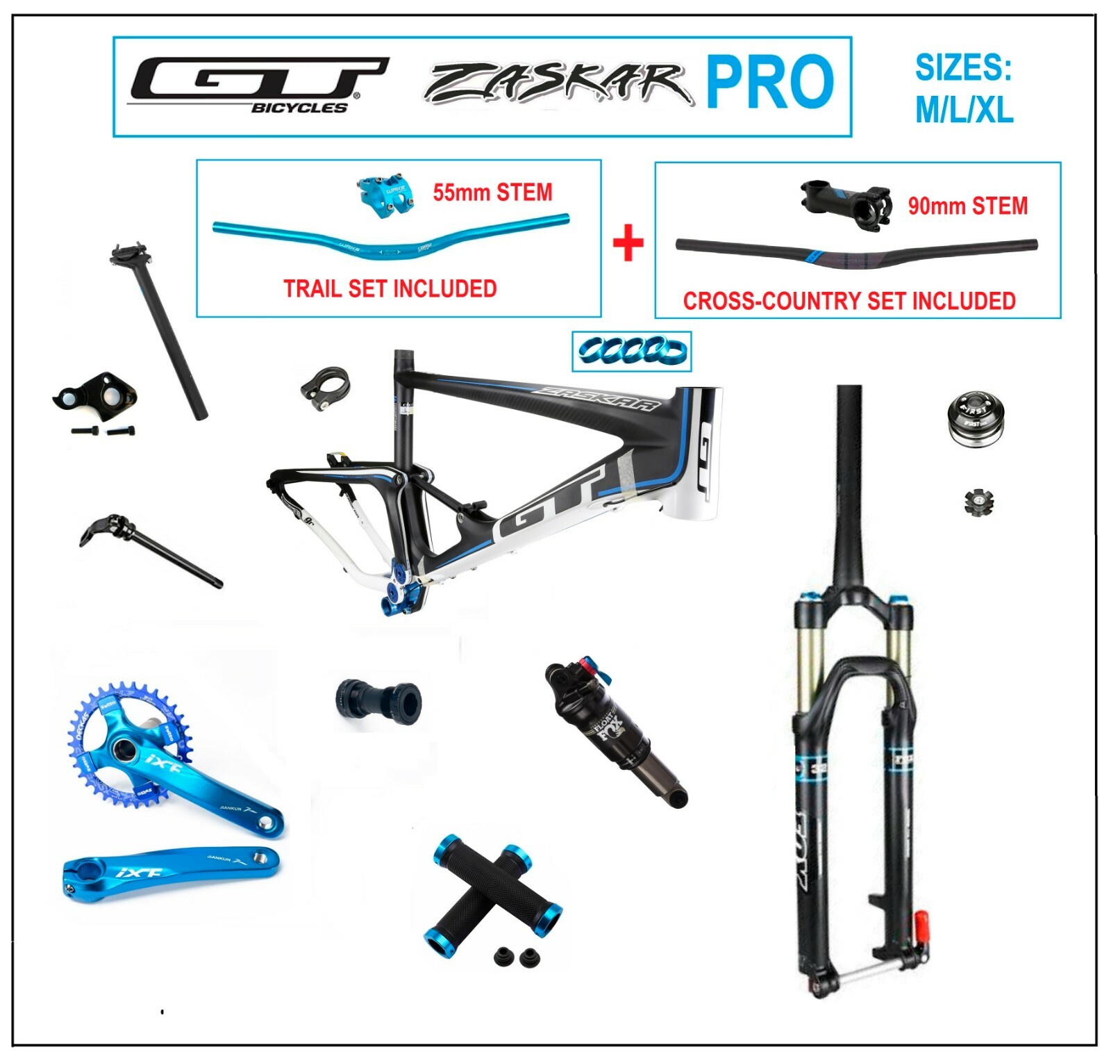 gt zaskar 100 team carbon