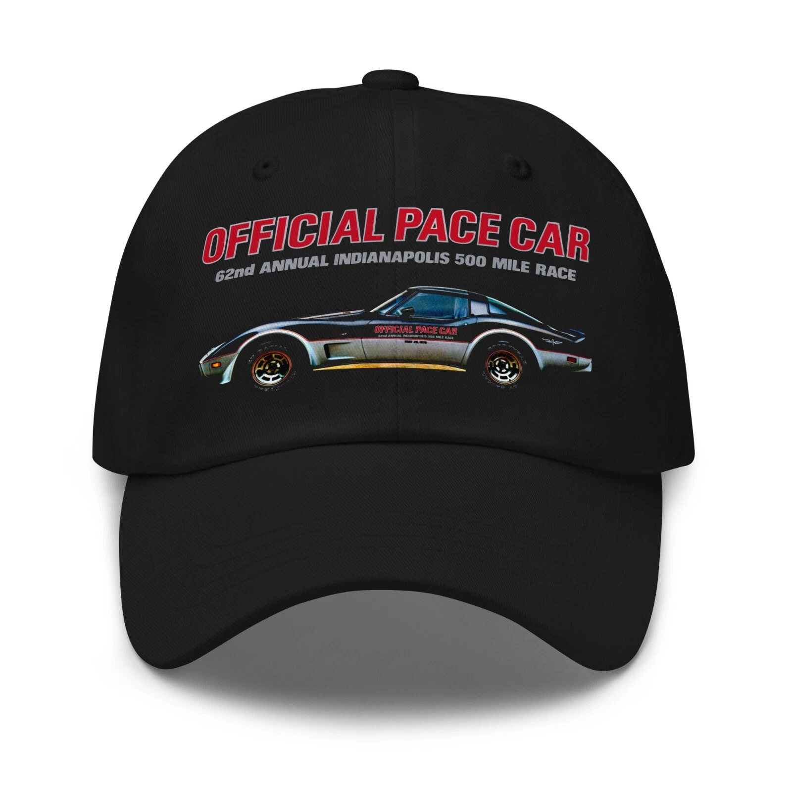 1978 Vette Pace Car Dad Hat – Classic C3 Official Race Design