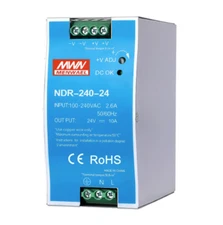 NEW MEANWELL NDR-240-24 Switching Power Supply