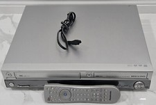 Panasonic DMR-EH75V Lettore DVD/VCR/VHS/SD/HDD Registratore 80gb Telecomando Testato