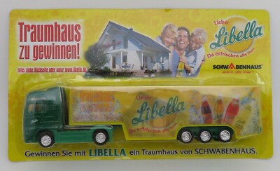 GRELL EURO SUN HO 1/87 TRUCK SEMI TRAILER TRUCK MAN TGA LIBELLA BOX