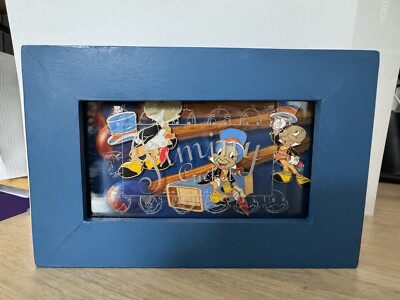 Jiminy Cricket Search For Imagination 3 Pin Box Set 2002 Home Sweet Home LE 100