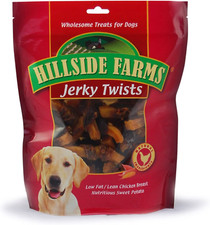 Chicken and Sweet Potato Premium Dog Treats, Jerky Twists, 32-Ounce