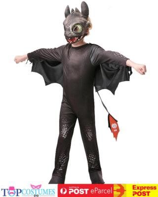 Toothless Book Week Toothless Night Fury How to Train Your Dragon 3 Costume Boys Book Week ...
