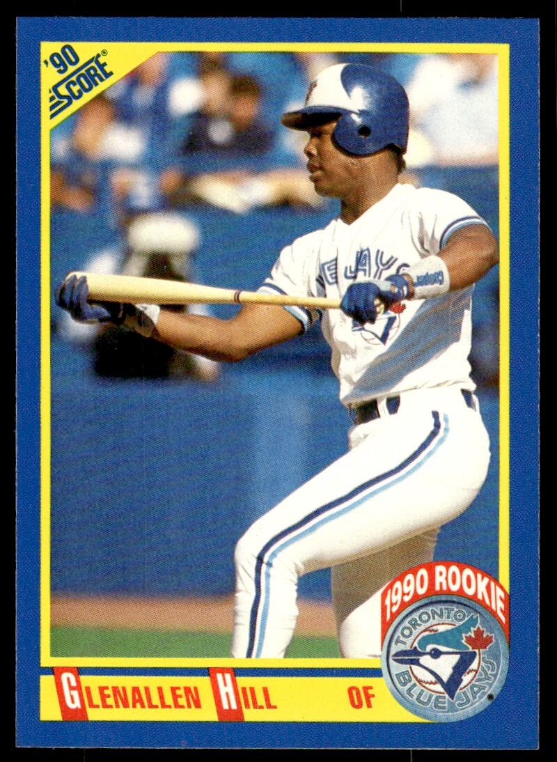 1990 Score Baseball Card Glenallen Hill Toronto Blue Jays