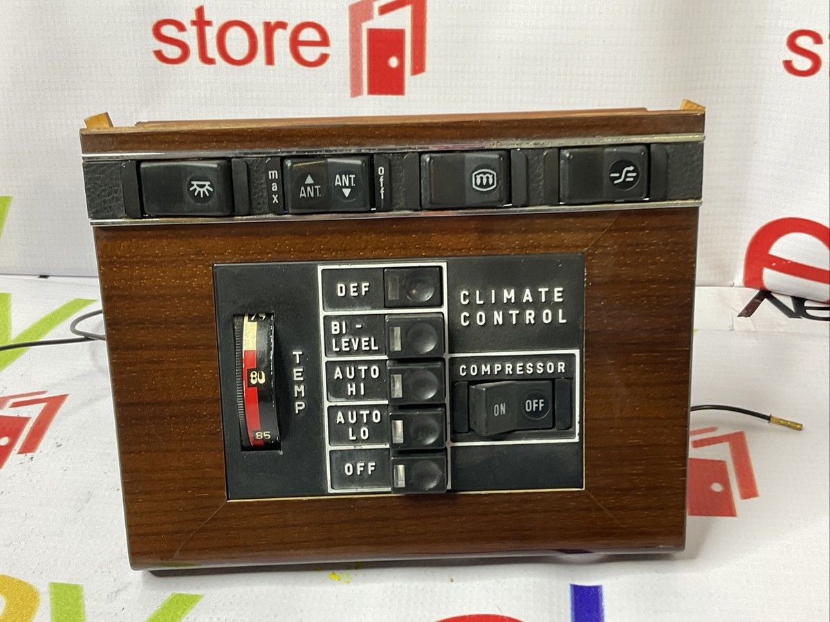 MERCEDES-BENZ W116 300SD 450SEL AC HEATER CLIMATE CONTROL SWITCH