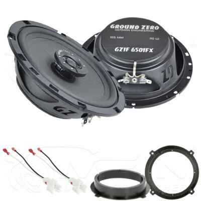 GROUND ZERO LAUTSPRECHER für HYUNDAI I20 I / 1 PB 2008-2014 Front Tür 110W #BX6X