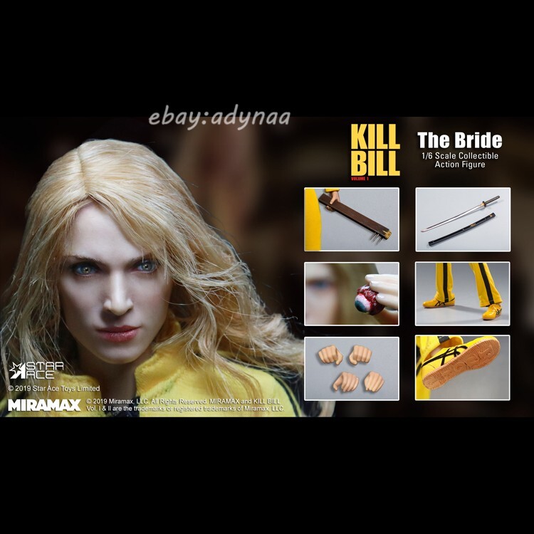Star Ace Toys Kill Bill The Bride Beatrix Kiddo 1/6 Action Figure