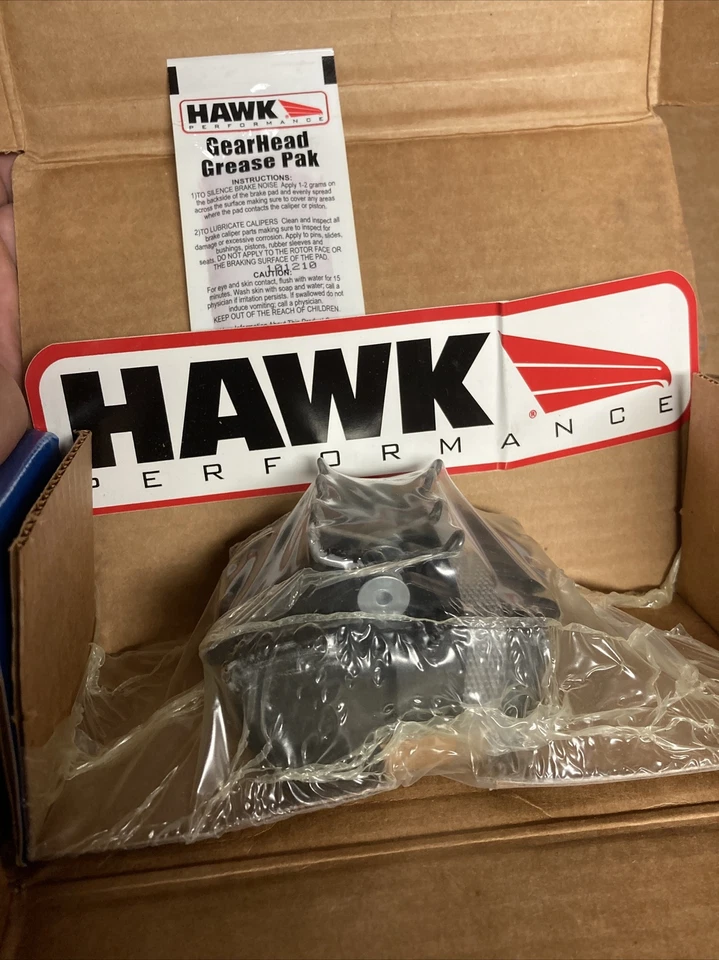 Задние тормозные колодки Hawk HB364F.587 HPS составные для Golf VW Jetta Audi Ibiza Beetle - Изображение 3 из 4