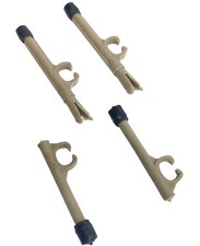 Cb 4pk Replacement / Conversion Clips For Peltor Comtac Arc Rail Headset Adapter