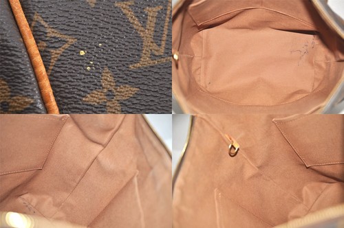 Autentica borsa a tracolla Louis Vuitton Monogram Totalmente MM M41015 LV 4628M - Foto 9 di 10
