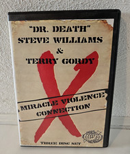 Steve Williams  & Terry Gordy Miracle Violence Connection 3 Disc DVD Set *RARE*