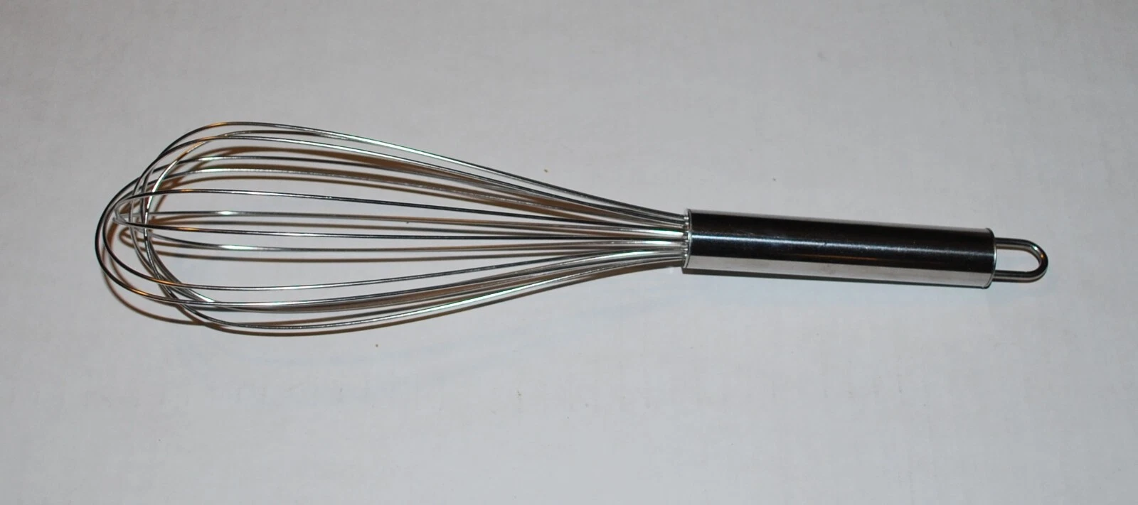 12” WHISK STAINLESS STEEL WHISK SOLID HANDLE