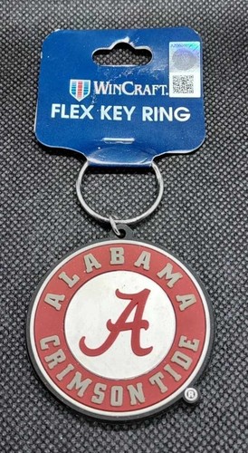 NCAA College Football Alabama Crimson Roll Tide Flex Keychain / Key ...