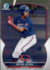 2023 BOWMAN CHROME PROSPECT MINNESOTA TWINS - BRYAN ACUNA #BCP-37