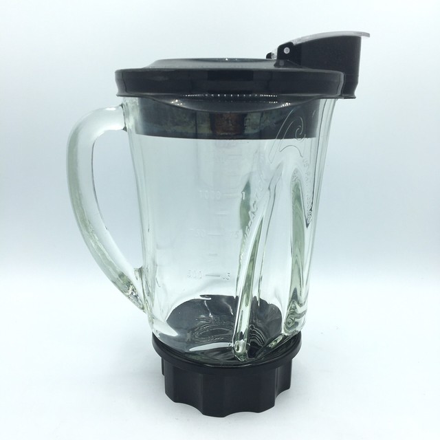 Round Glass Blender Jar Replacement Part, Fits Hamilton Beach Blenders