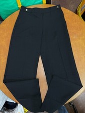 MSRP $69 Guess Women's XL Factory Lily Long Tailored Pants Jet Black NWT