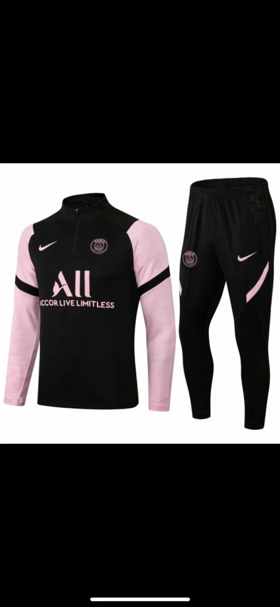 PSG Tracksuit RARE Black and Pink 21/22 Dri-Fit Tracksuit🔥✓ DEADSTOCK |  eBay