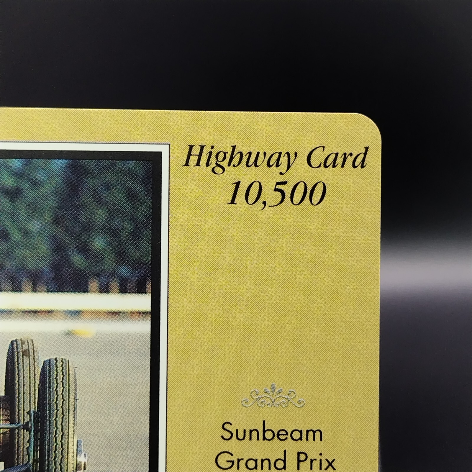 Sunbeam Grand Prix Highway Card Cards Japan Japanese Vintage Retro Very Rare