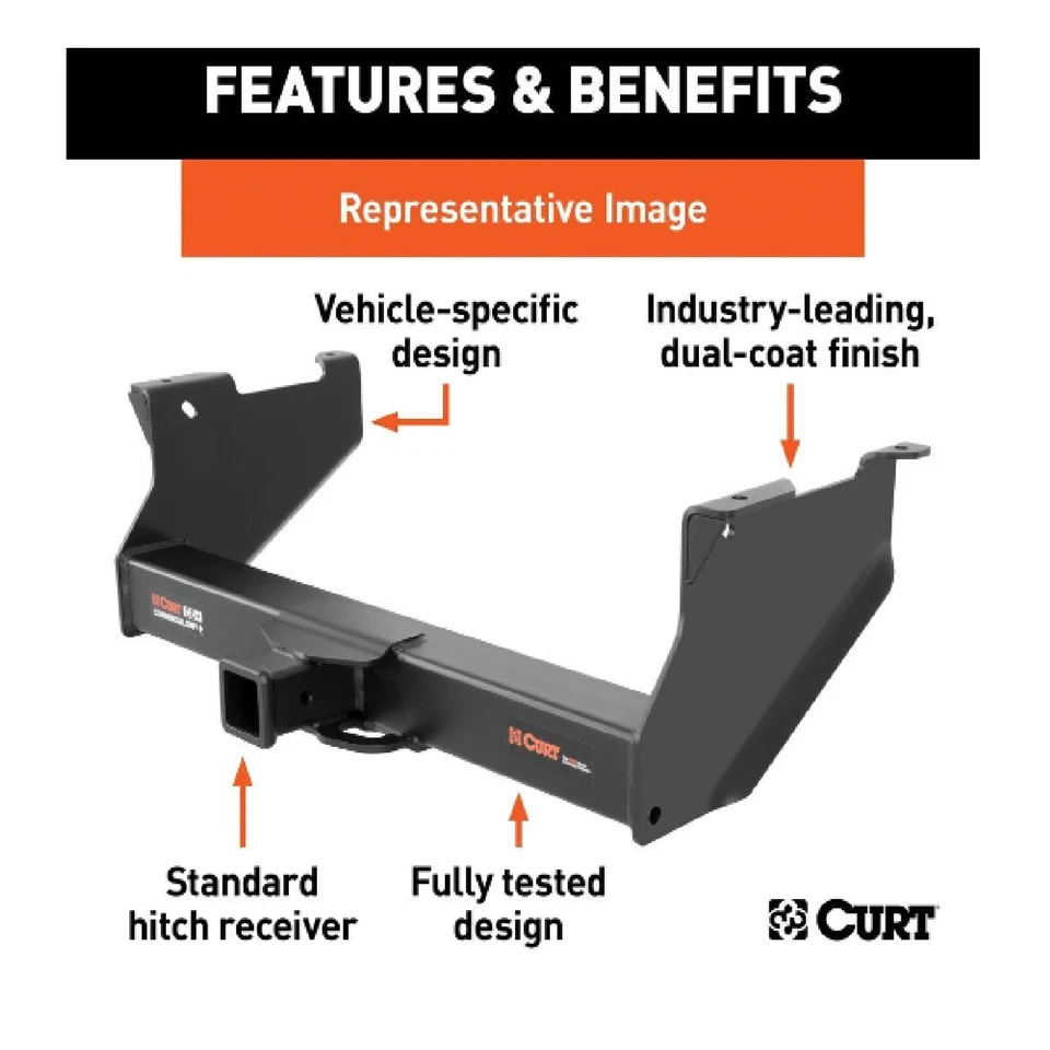 CURT CLASS 5 TRAILER HITCH 15845 FOR FORD F-450 / F-550 SUPER DUTY Foto 2 de 4