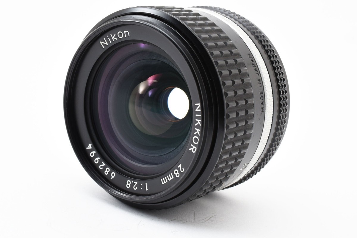 NEAR MINT] Nikon Ai-s Ais Nikkor 28mm f2.8 Wide Angle MF Lens From