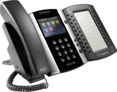 FINAL DAY***Polycom VVX501 with Module Voip Business Phones***FINAL DAY