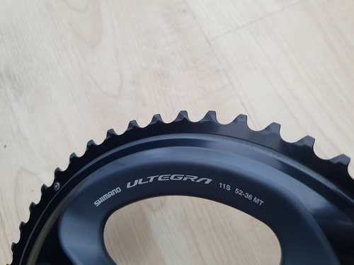 NUEVO Platos y pernos Shimano Ultegra FC-R8000 52/36 semicompactos 11 velocidades - Imagen 3 de 6