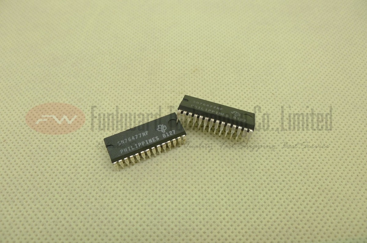 TI SN76477NF SN76477 76477 Complex Sound Generator IC Narrow DIP28