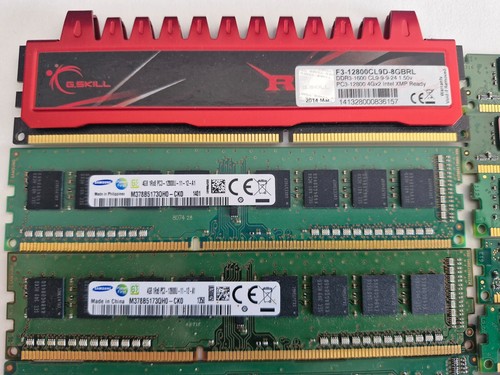 LOT 64GB DDR3 RAM - 16 x 4GB - Defekt - Bild 2 von 7
