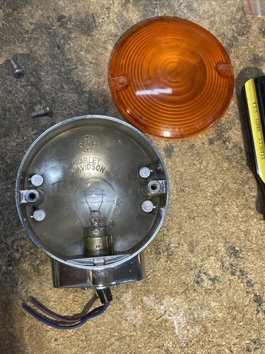 HARLEY DAVIDSON OEM FRONT And REAR P21W TURN SIGNAL - Picture 5 of 8