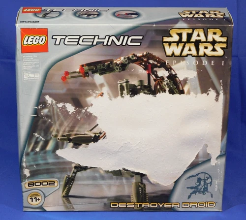 STAR WARS LEGO 8002 TECHNIC DESTROYER DROID SEALED IN ROUGH BOX 2000