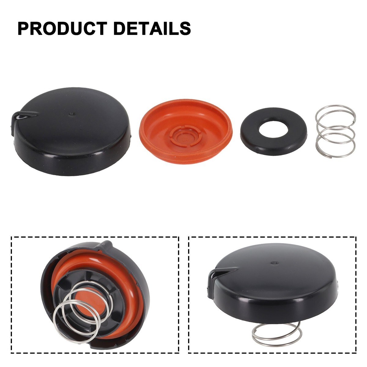 Yuanpgky PCV-Ventilabdeckung A6510100830 - Für Mercedes C, E, S-Klasse, Sprinter & Vito