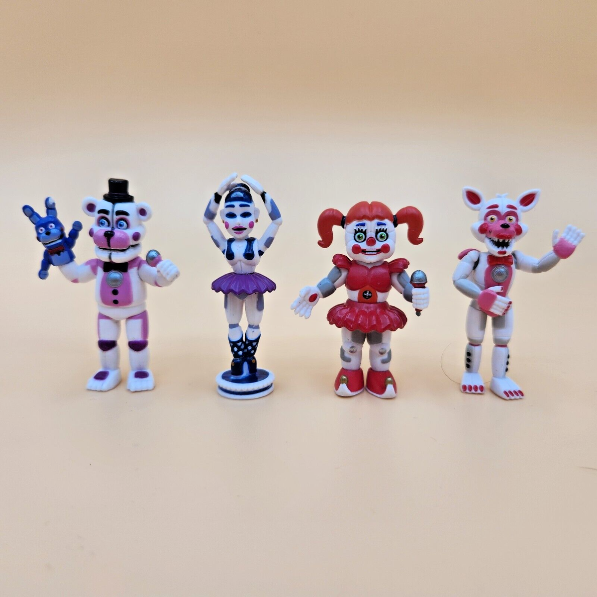 Five Nights at Freddy's Sister Location Vinyl Figures FNAF Ballora Foxy  Baby