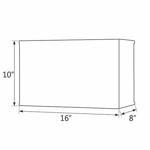 Aspen Creative 36007 Transitional Rectangular Hardback Shape Spider Construct... - Picture 5 of 6